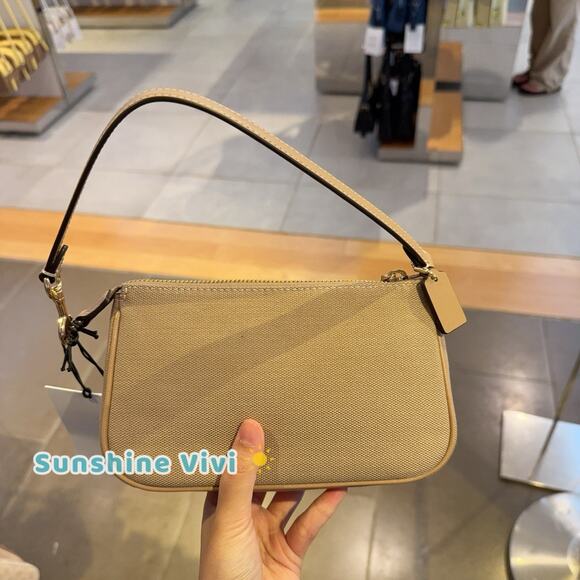 NWT Coach Nolita 19 With Horse And Carriage Im/Dark Natural Multi CAQ18 - Picture 4 of 11